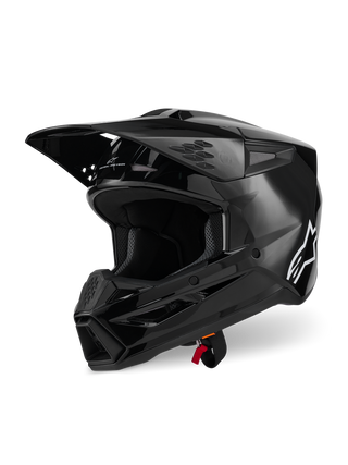 Alpinestars SM7 Solid ECE06 Helmet - Black/Glossy