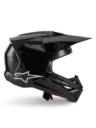 Alpinestars SM7 Solid ECE06 Helmet - Black/Glossy