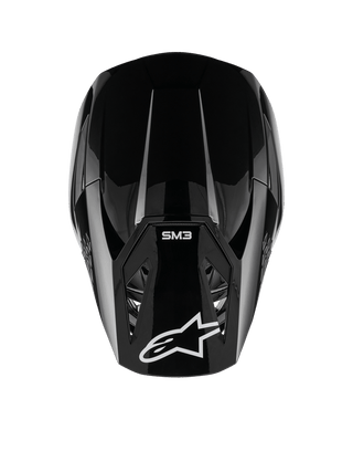 Alpinestars SM7 Solid ECE06 Helmet - Black/Glossy