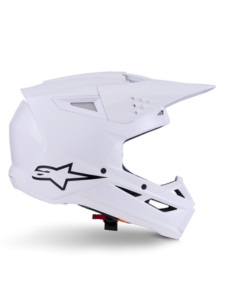 Alpinestars SM7 Solid ECE06 Helmet - White/Glossy