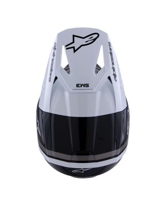 Alpinestars SM3 Radium ECE06 Helmet - Black/White/Gary/Glossy