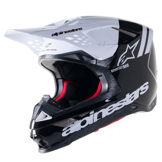 Alpinestars Sm8 Radium 2 Helmet - Black White