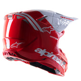 Alpinestars Sm8 Radium 2 Helmet - Gloss Bright Red White