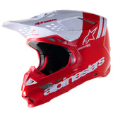 Alpinestars Sm8 Radium 2 Helmet - Gloss Bright Red White