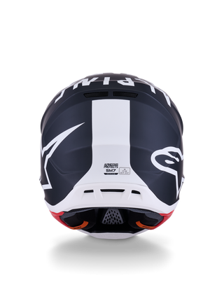 Alpinestars SM7 Dasher ECE06 Helmet - Black/White Matt