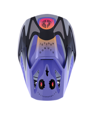 Alpinestars SM3 Jettson ECE06 Helmet - Gray/Purple/Black/Glossy