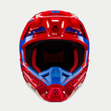 Alpinestars SM5 Action 2 Ece 22.06 Helmet - Bright Red Blue Gloss
