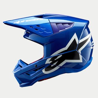 Alpinestars SM5 Corp Ece 22.06 Helmet - Blue Gloss