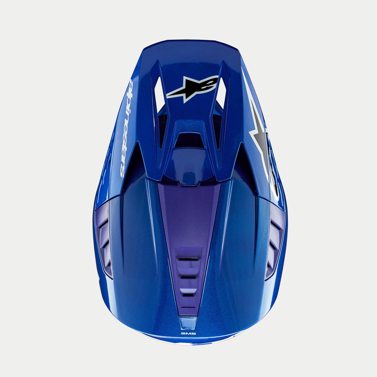 Alpinestars SM5 Corp Ece 22.06 Helmet - Blue Gloss