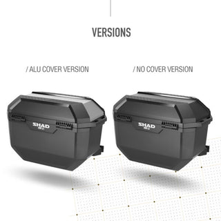 Shad Motorcycle TR27 Terra Side Case - Black / Alloy