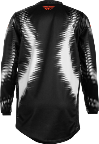 Fly Racing 2027 Kinetic MX Youth Torch Jersey - Black / White / Orange