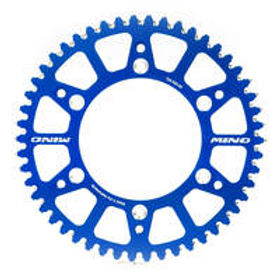 Mino 51 Tooth Yamaha YZ-YZF-WRF Blue Alloy - Rear Sprocket