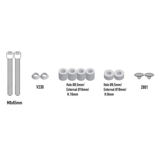 Givi Specific Fitting Kit Pl8717/Plos8717 Benelli Trk702 23-