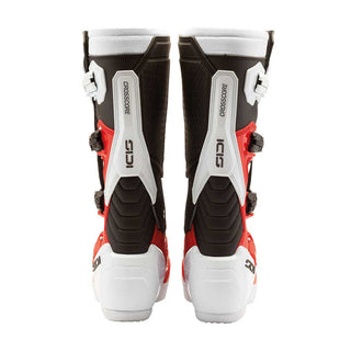 Sidi Crosscore Motorcycle Boots - Red / Black / White