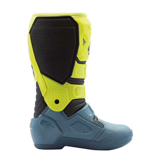 Sidi Crosscore Motorcycle Boots - Petrol Yellow Fluo