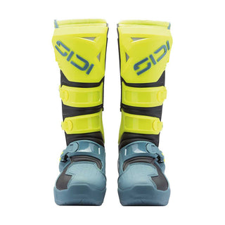 Sidi Crosscore Motorcycle Boots - Petrol Yellow Fluo