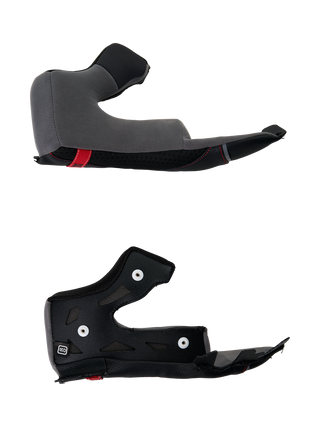 Alpinestars Supertech SR7 Cheek Pad Set  Gray  30 mm