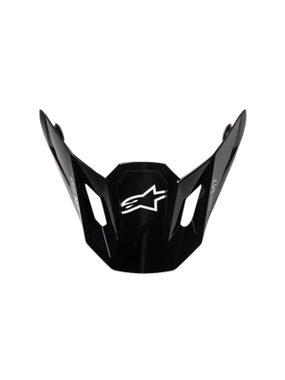 Alpinestars SM7 ECE06 Solid Helmet Visor  - Black/Glossy