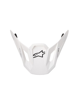 Alpinestars SM7 ECE06 Solid Helmet Visor  - White/Glossy