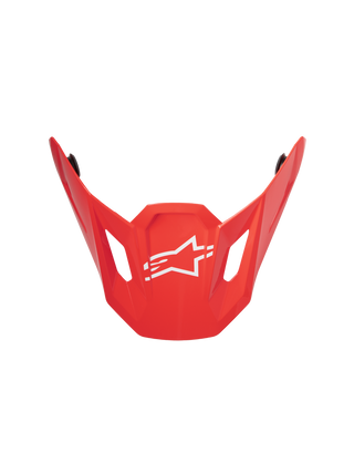 Alpinestars SM7 ECE06 Core Helmet Visor - Red Glossy