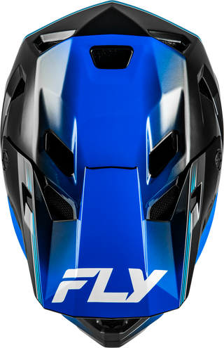 Fly Racing Rayce MTB Repeat Youth Helmet - Black/Blue