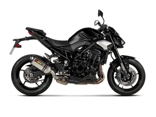 Akrapovic Slip-On System S-K9SO11-HZT For KAWASAKI Z900 - Titanium - MotoHeaven