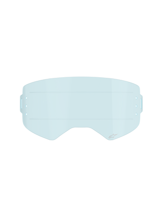 Alpinestars Supertech Roll Off Film - Clear Blue