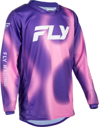 Fly Racing 2027 Kinetic MX Youth Torch Jersey - Purple / Pink