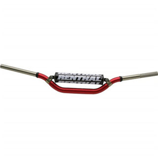 Renthal Twinwall RC High Handlebar with Bar Pad - Red