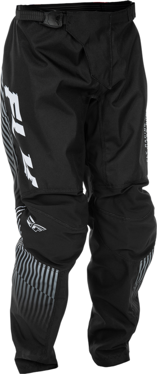 Fly Racing 2026 F-16 MX Youth Pants - Black/White