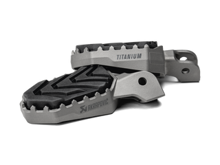 Akrapovic Adventure Footpeg Set F-BM13T1 For BMW - Titanium - MotoHeaven