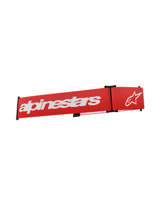 Alpinestars Supertech Goggle Strap - Red/White