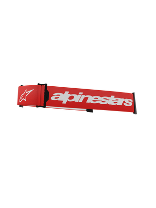 Alpinestars Supertech Goggle Strap - Red/White