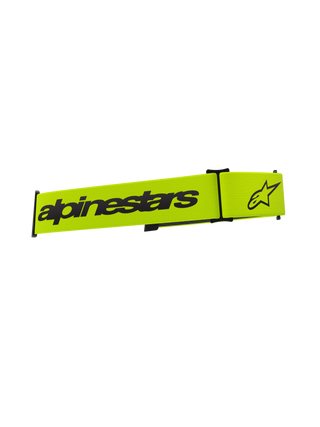 Alpinestars Supertech Goggles Strap - Fluro Yellow/Black