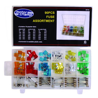 CPR Mini / Medium Blade + Glass Fuse Kit - 90 Piece