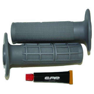CPR MX/Off Road Half Waffle Grips - Grey