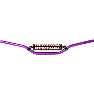 Renthal 7/8 RC OEM Handlebar with Bar Pad for Honda & Kawasaki - Purple
