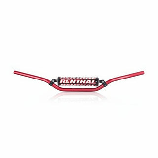 Renthal 7/8 RC OEM Handlebar with Bar Pad for Honda & Kawasaki - Red