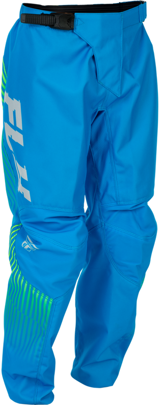 Fly Racing 2026 F-16 MX Youth Pants - Blue/Hi-Vis
