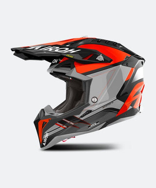 Airoh Aviator 3 Saber Full Face Helmet - Orange Gloss