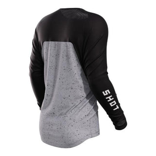 Shot Contact Speck Jersey - Black / Grey
