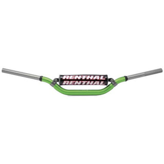 Renthal 99801GN Twinwall Reed/Windham Handlebar with Bar Pad - Green