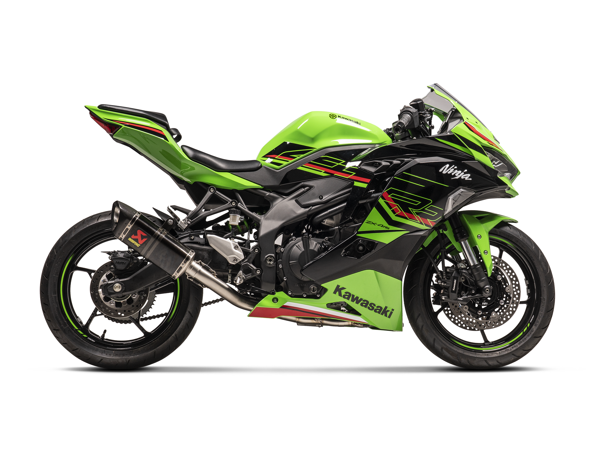 asika 4口 Akrapovic Kawasaki Ninja ZX-4R 23>23 Racing Line (Carbon