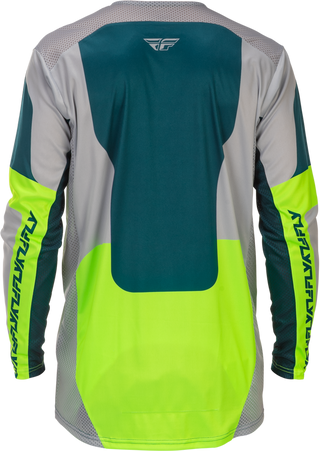 Fly Racing 2026 Lite MX Jersey - Grey/Lime/Teal