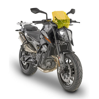 GIVI Windscreen Orange - KTM Duke 790 18-20 / 890 Duke 21-23