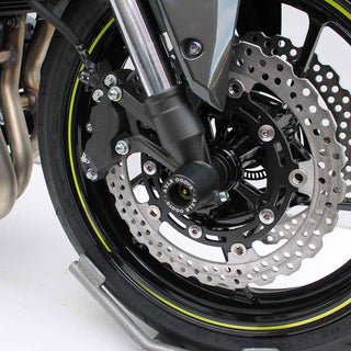 Oggy Knobbs Axle Slider Front - Kawasaki Z 900 & Z 900 RS Models 17-24