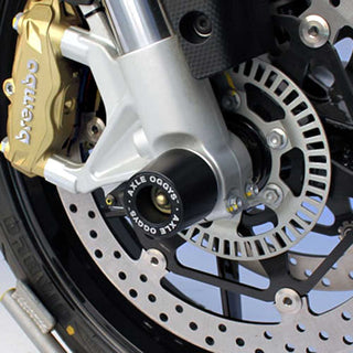 Oggy Knobbs Axle Slider Front - Aprilia RSV4 & Tuono V4 09-20, 750-900 Shiver & Dorsoduro 08-20