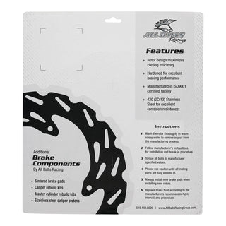 Brake Disc Front / Rear – 18-0060