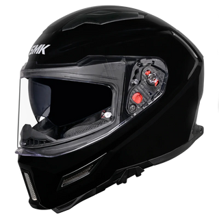 SMK Agnar Solid (GL200) Full Face Helmet - Black