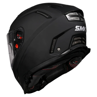 SMK Agnar Solid (MA200) Full Face Helmet - Matt Black